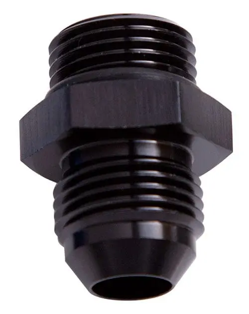 Orb To An Straight Male Flare Adapter - 04-08 Size, Black Finish (Af920-04-08Blk) 1
