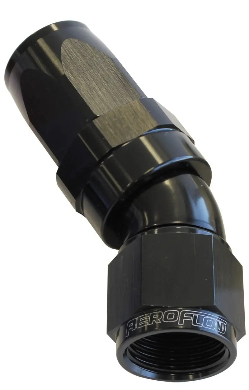 An-16 Swivel Hose End – 30° Tapered One-Piece Fitting (Af197-16Blk) 1