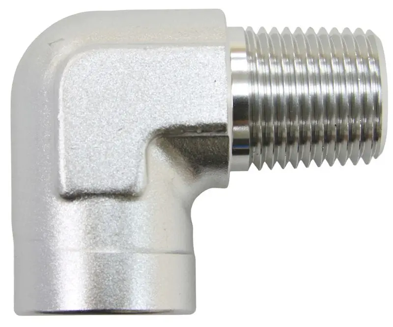 1/2" Npt 90-Degree Female-To-Male Pipe Fitting - Stainless Steel (Af914-08S) 1