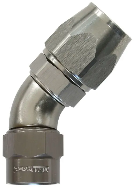 Kryptalon Af7852-10 Heavy-Duty -10An 45° Swivel Hose End – One-Piece Forged Aluminum Fitting 1