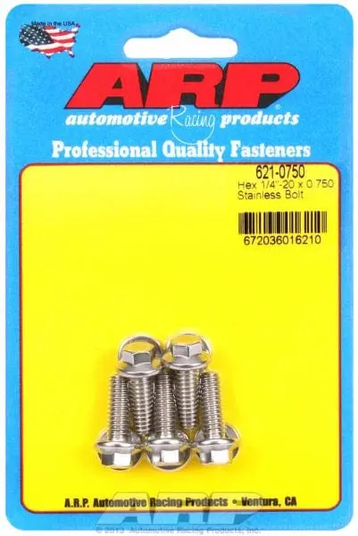Stainless Steel Hex Bolt Kit – 5-Piece Ar621-0750 1