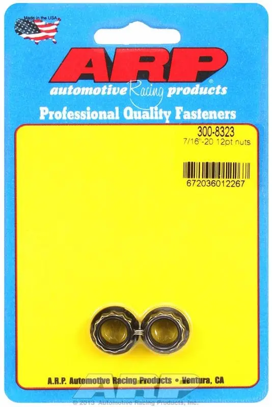 12-Point Chrome Moly Nut With Black Oxide Finish – Ar300-8323 1