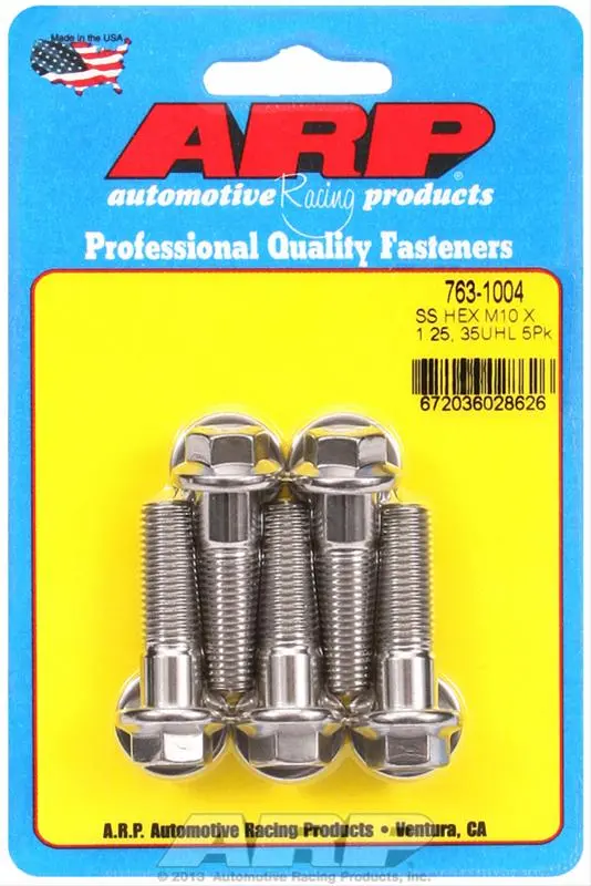 Arp 763-1004 Stainless Steel Socket Head Cap Bolts 1