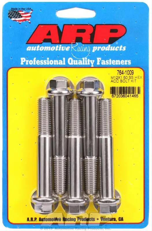 Arp 764-1009 Stainless Steel Fastener Kit – High-Strength Engine Bolts 1