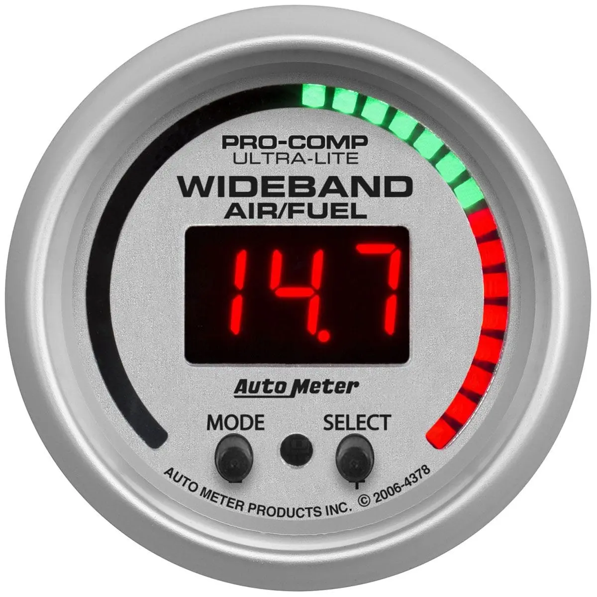 Ultra-Lite Pro Plus Air/Fuel Ratio Meter – Model Au4397 1