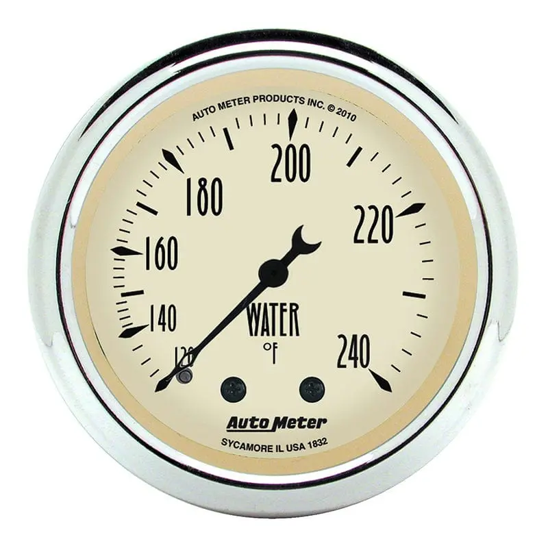 Antique Beige Au1832 Water Temperature Gauge With Classic Dial 1