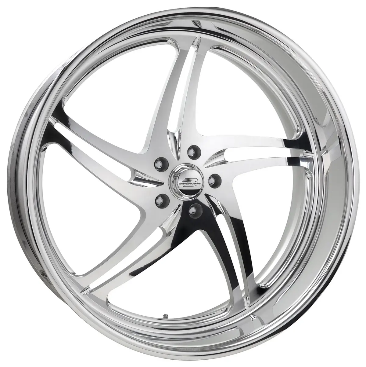 Billet Specialties Slg65 Stealth Polished Custom Wheel - 18" X 10", 6-Lug, Slg65810 1