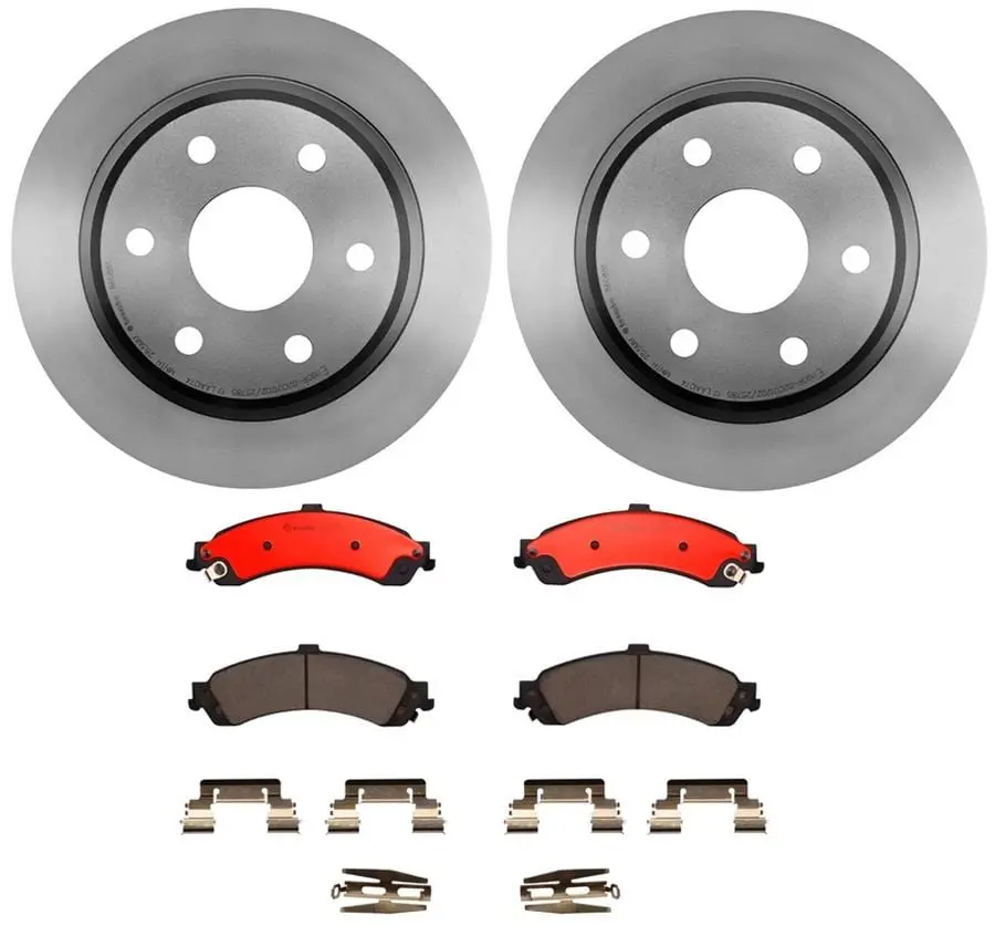Brembo Kt00404 Premium Brake Pad And Rotor Replacement Kit 1
