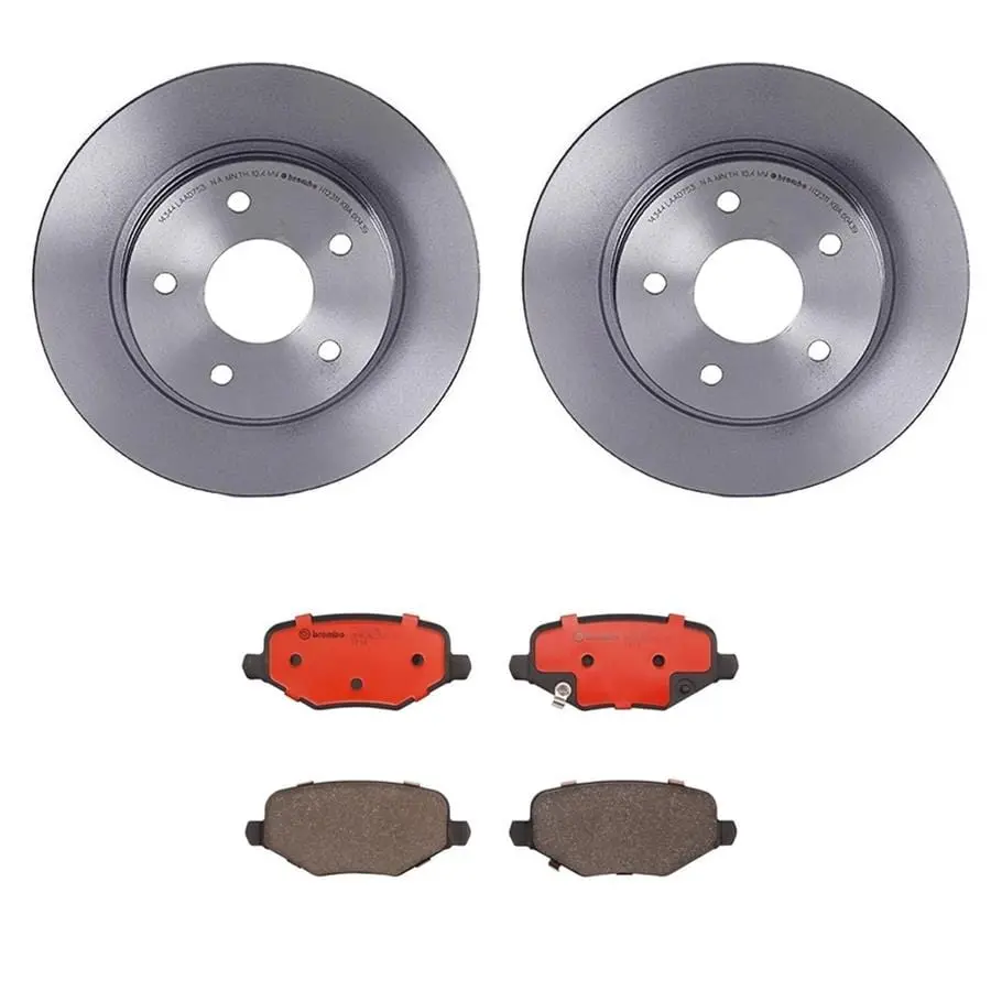 Brembo Kt00793 Brake Kit – Premium Disc Pad And Rotor Assembly For Performance Braking 1