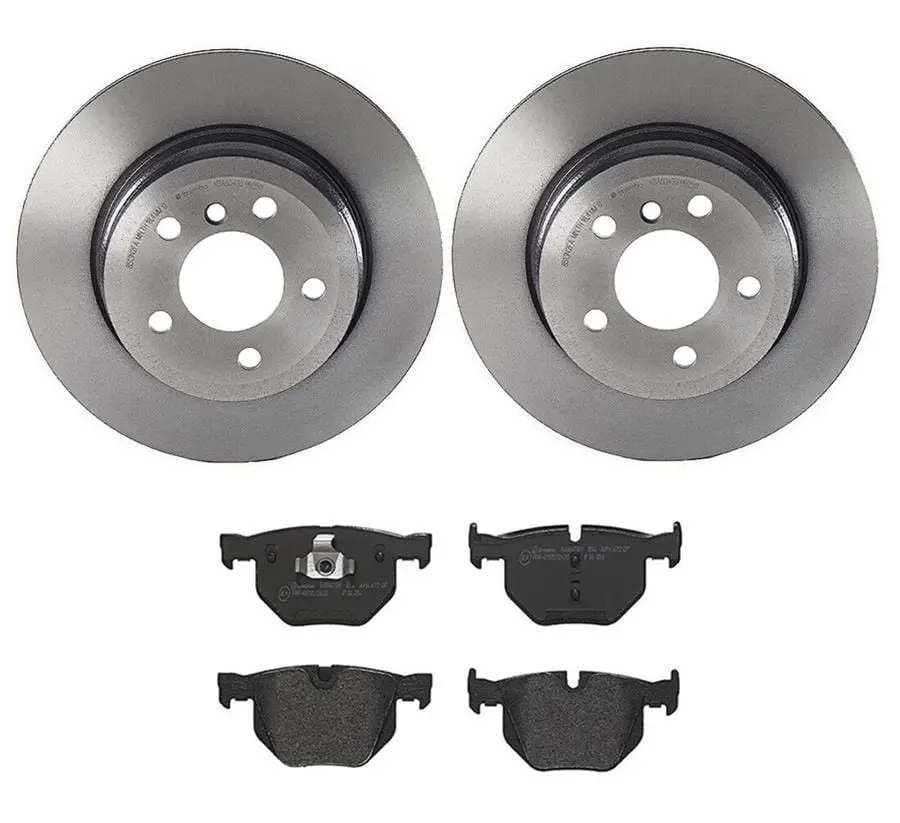 Brembo Kt04002 Premium Brake Pad And Rotor Kit 1