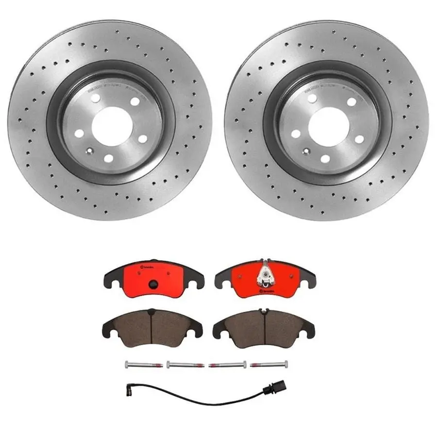 Brembo Ktx0106 High-Performance Brake Pad & Rotor Kit 1