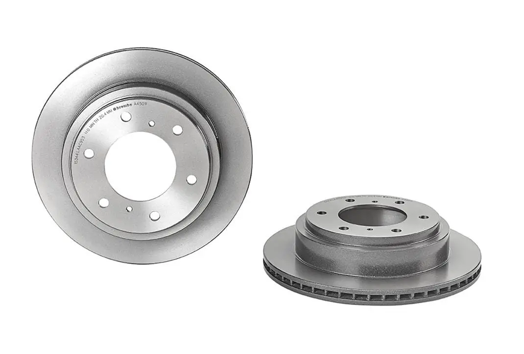 Brembo 09.A450.11 Uv-Coated Performance Brake Rotors 1