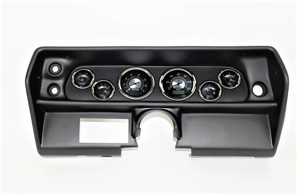Classic Dash 10268Bs11 Gauge Kit – Complete Instrument Cluster For Muscle Cars 1