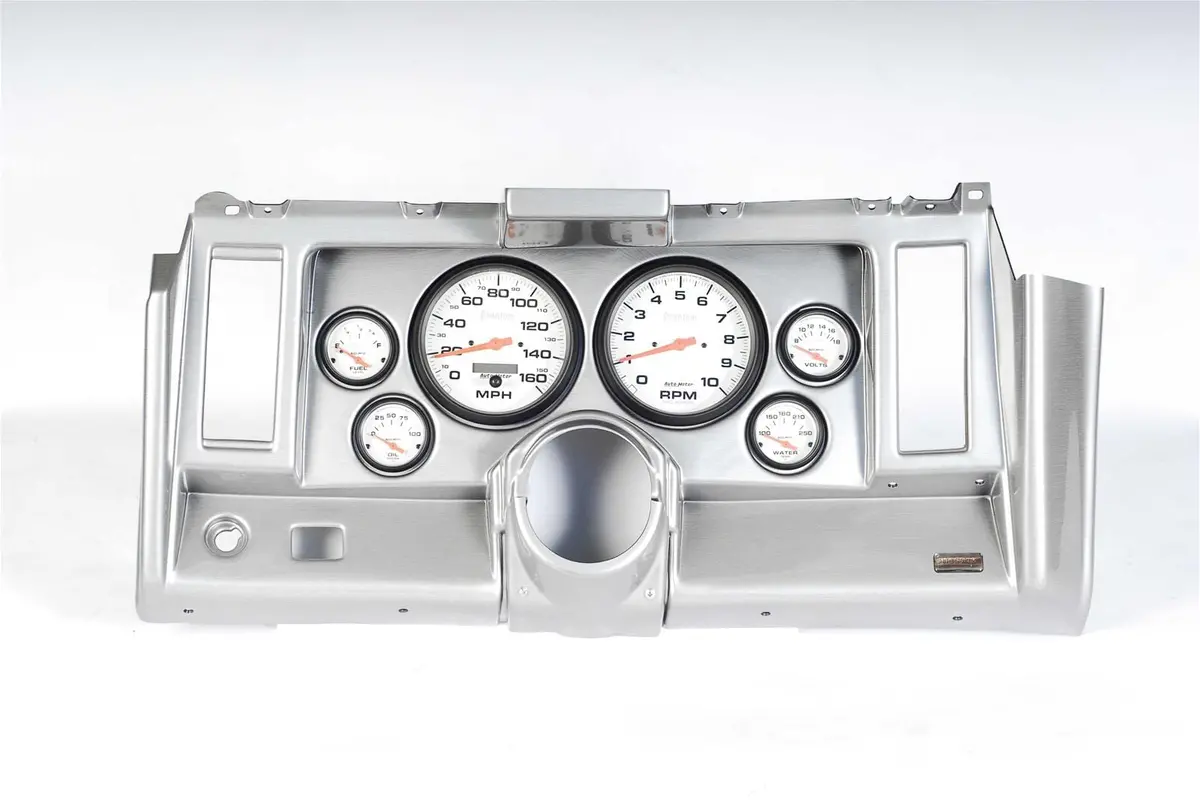 Classic Thunder Road 101690422 Instrument Panel With Autometer Gauges 1