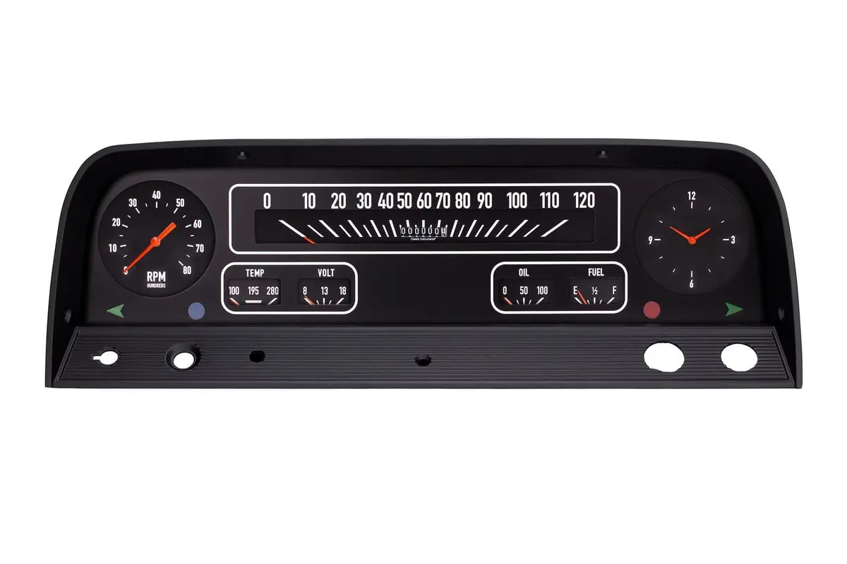Classic Instruments Ct64B Gauge Set For 1964–1966 Chevy Trucks 1