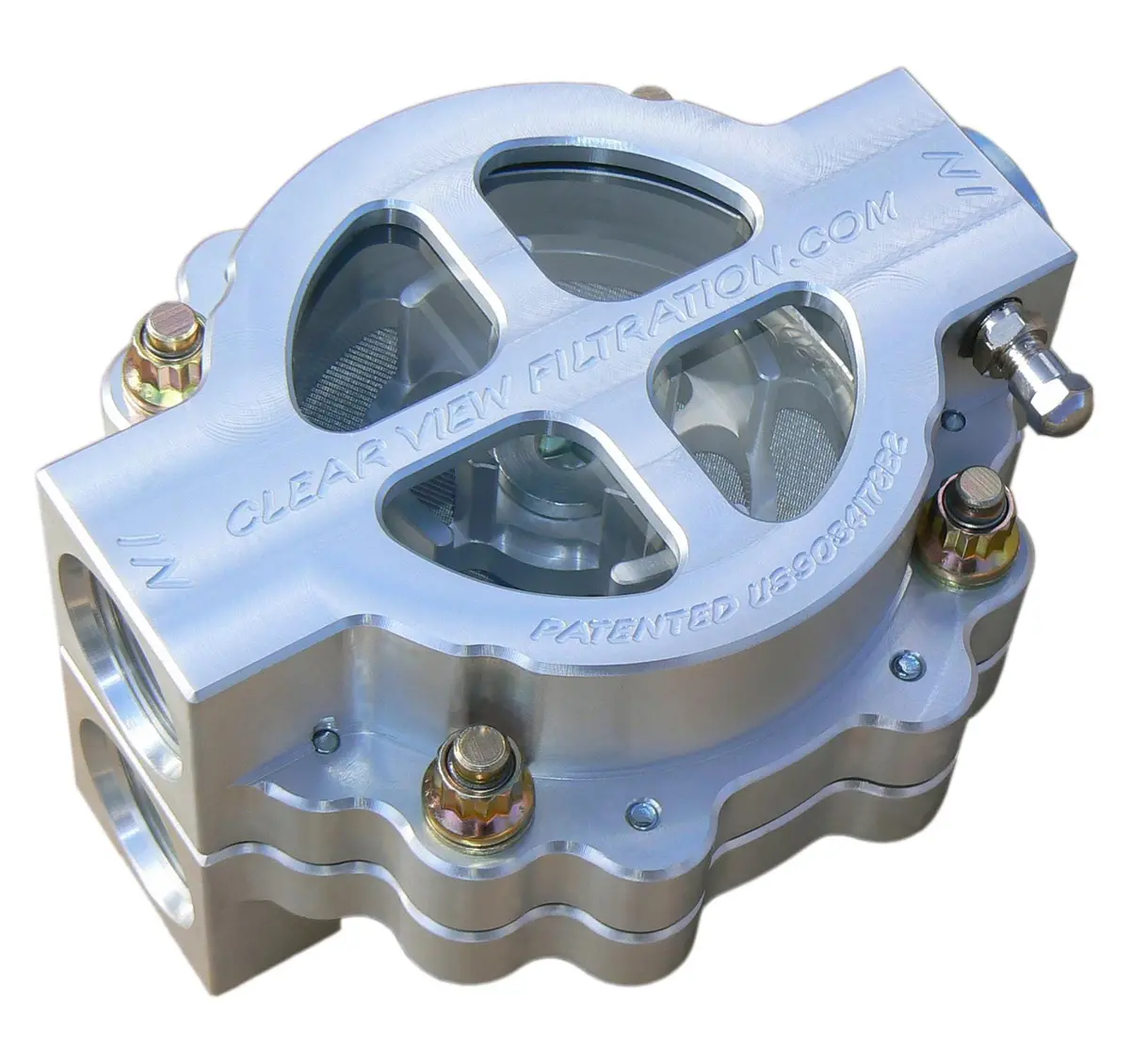 Clear View 445-115 See-Through Oil Filter 1