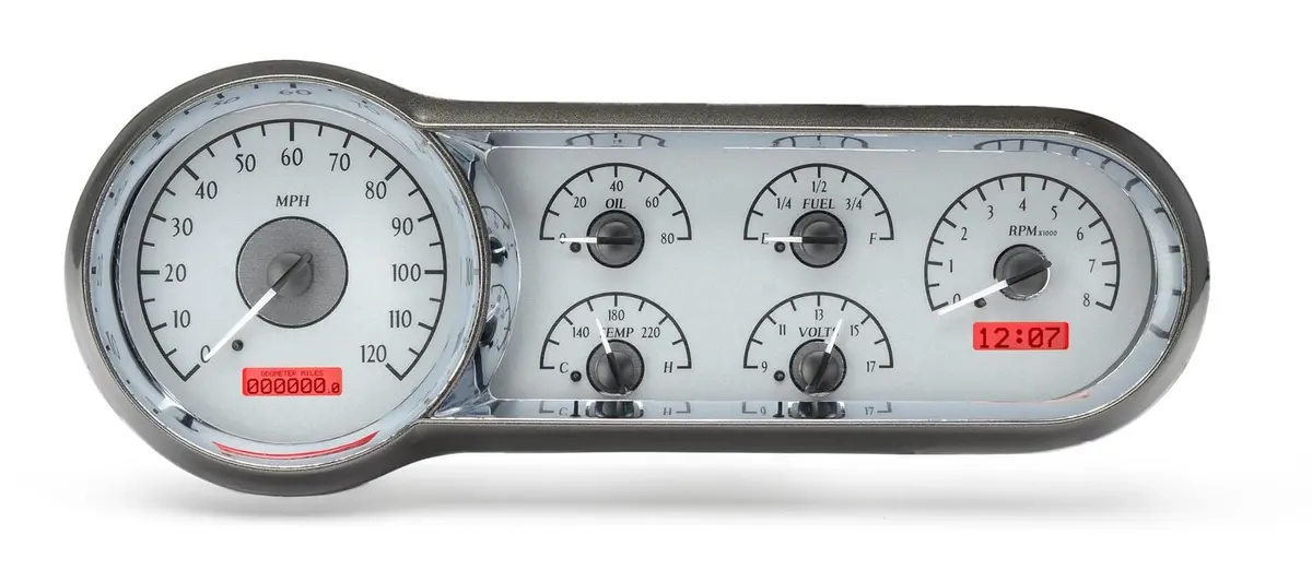 Dakota Digital Vhx-53C-S-R Direct-Fit Analog Gauge System 1