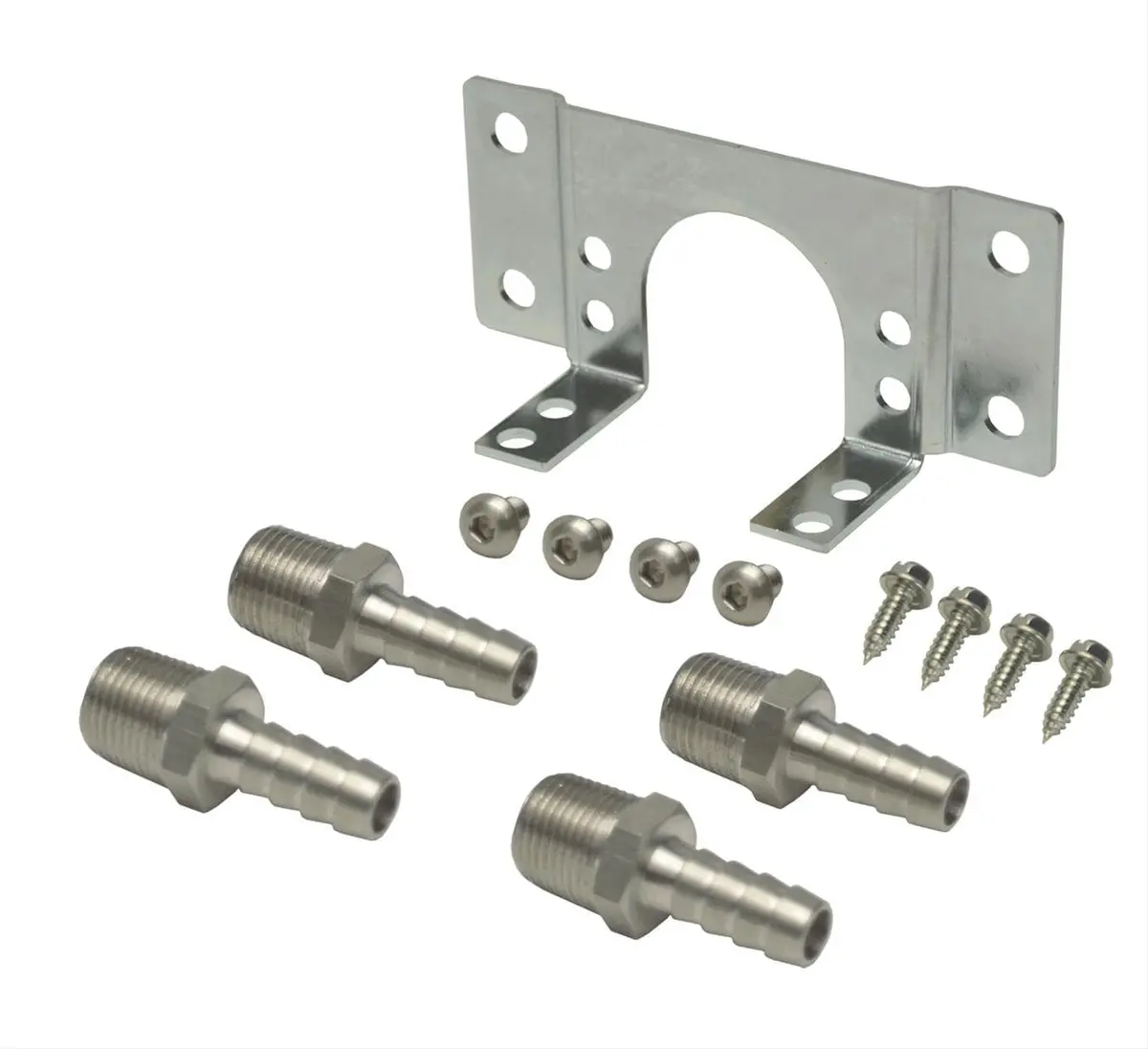 Derale 13026 Remote Oil Thermostat Mounting Kit – Aluminum Housing 1