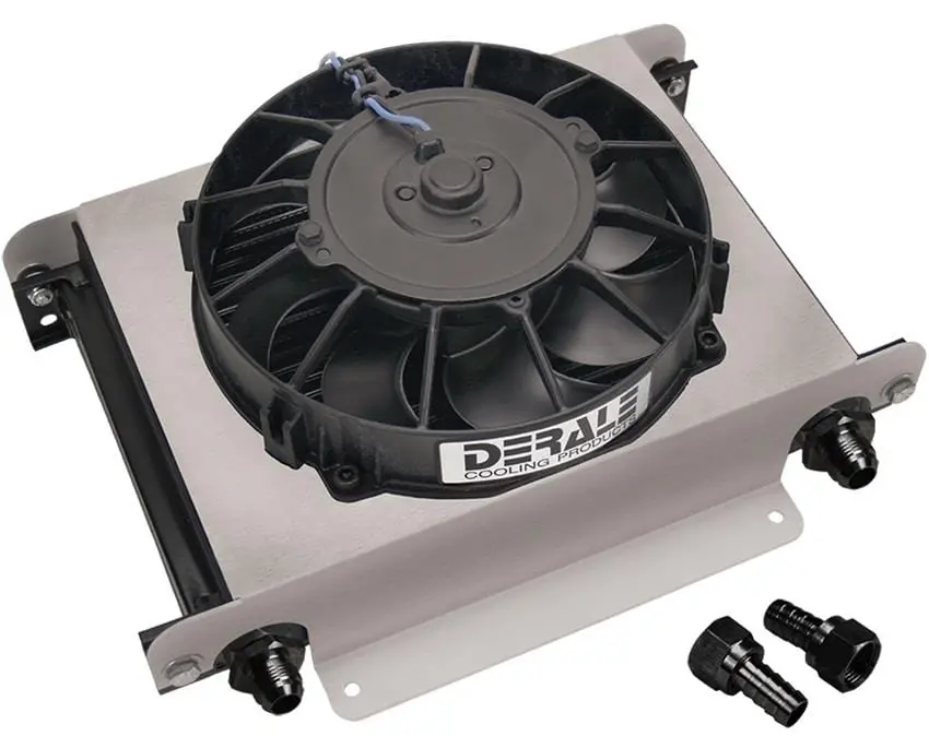 Derale Hyper-Cool Remote Transmission Fluid Cooler – 15860 Universal Kit 1