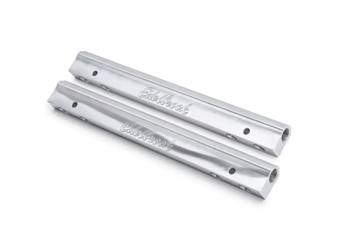 Edelbrock 3634 Cnc-Machined Aluminum Fuel Rail Kit 1