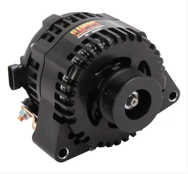 Flaming River Fr1157 Billet Hd Alternator – High-Output, 115-Amp, Polished Finish 1