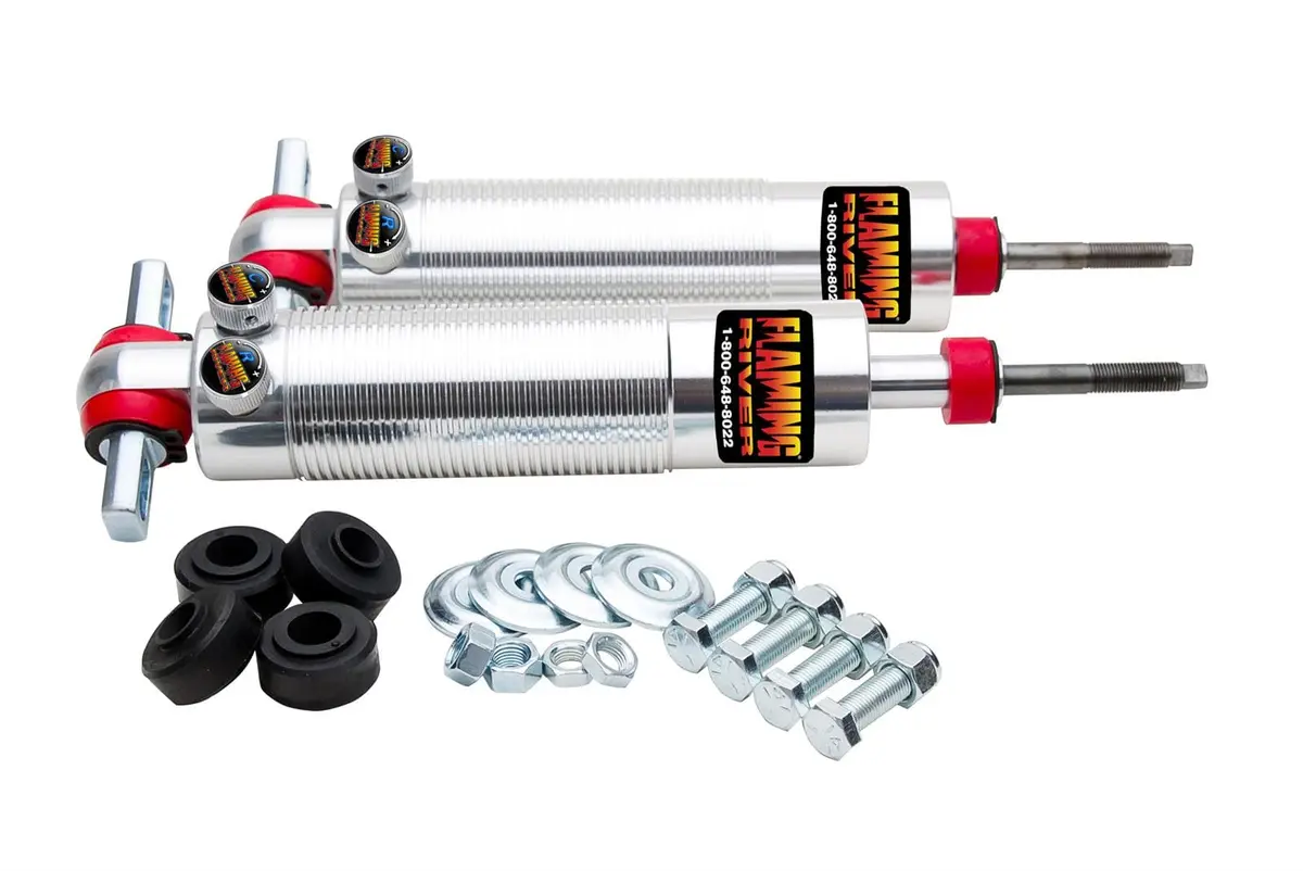 Flaming River Fr70005 Adjustable Dual Coilover Shock Kit 1