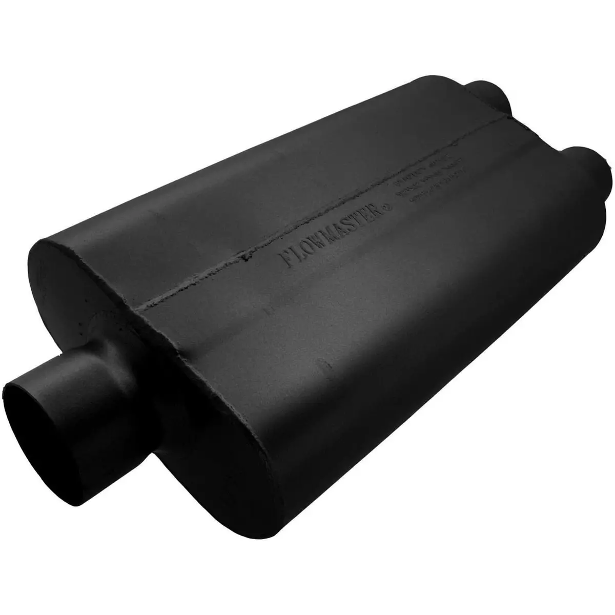 Flowmaster 9430502 50 Series Delta Flow Muffler – Aggressive Tone, Low Backpressure 1