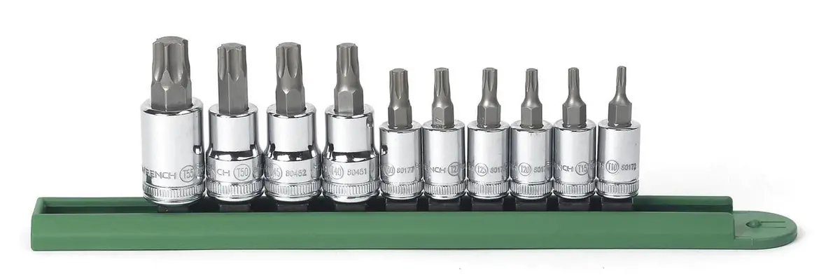 Gearwrench 80722 Torx Bit Socket Set – 12-Piece, Precision-Machined 1