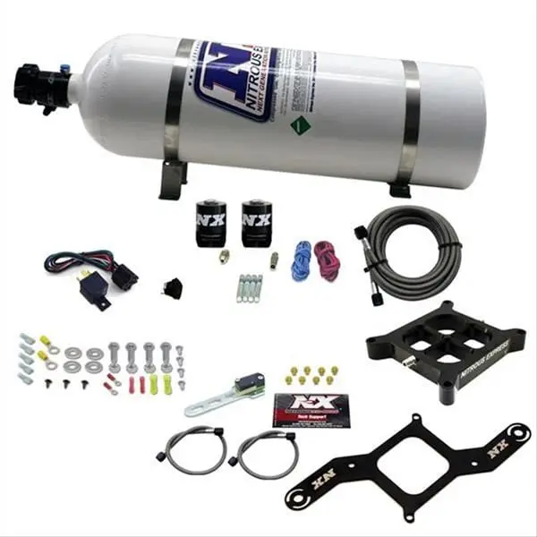 Nitrous Express 63540-15 Billet Crossbar Nitrous Plate Kit 1