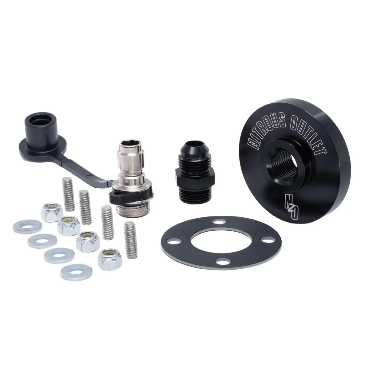 Nitrous Outlet 00-34044-8Q Bulkhead Fitting Kit 1