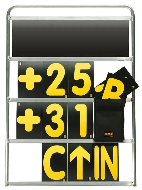 Omp Kc/1068 Racing Pit Boards For Track Communication 1