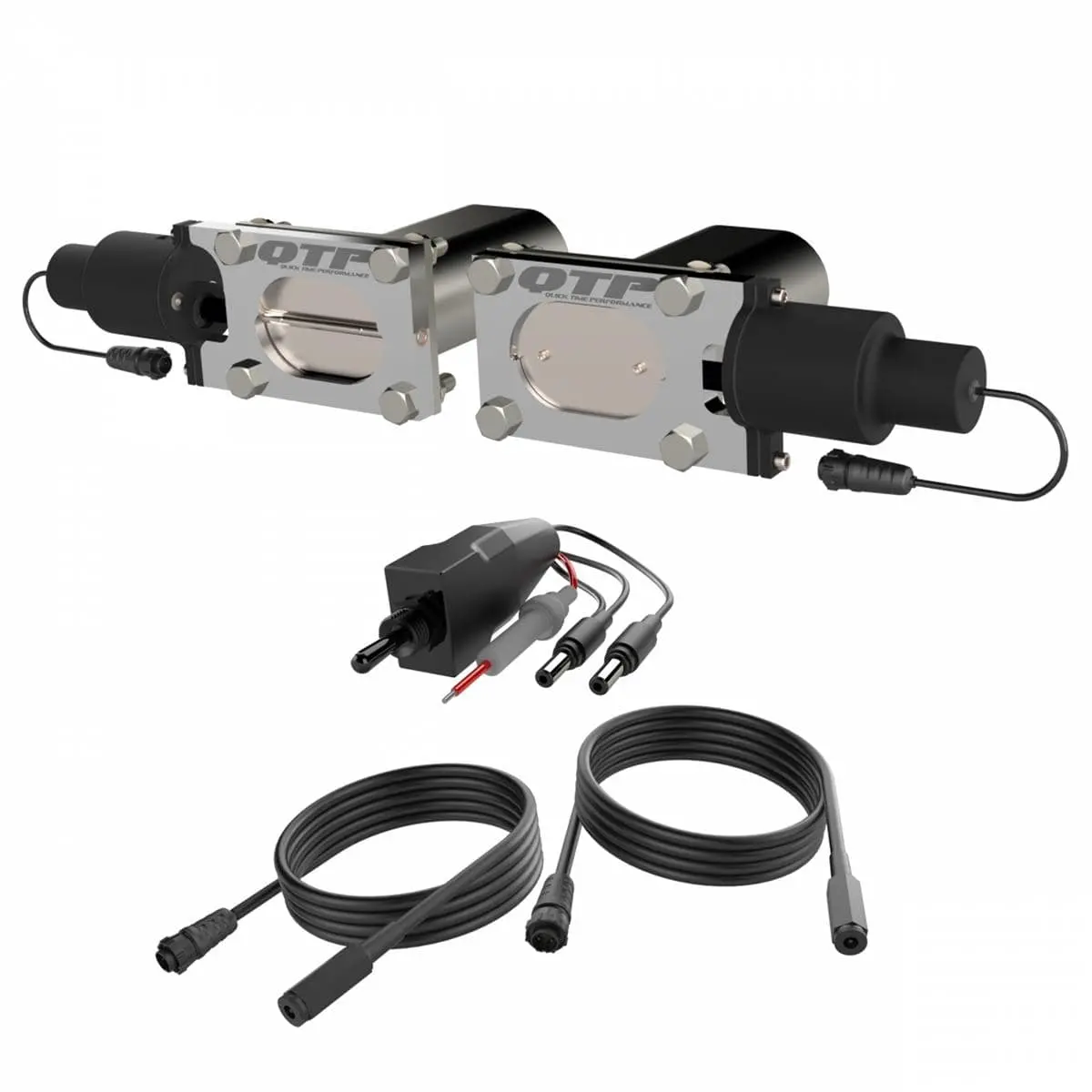 Quick Time Qtec66 Oval Electric Exhaust Cutout System 1