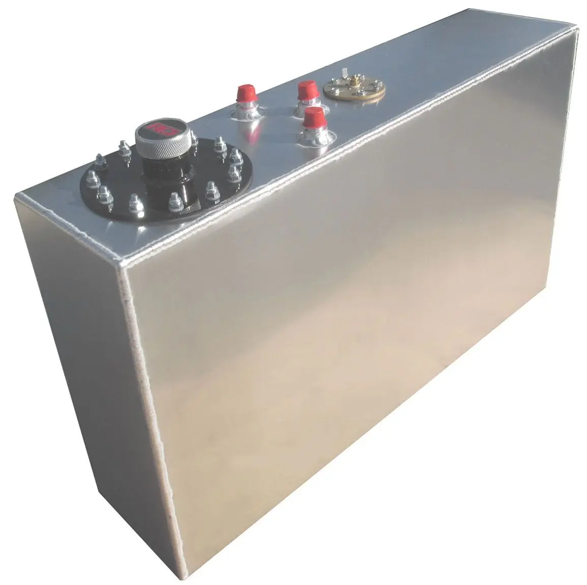 Rci2171A 17-Gallon Aluminum Street Rod Fuel Cell With Sender 1