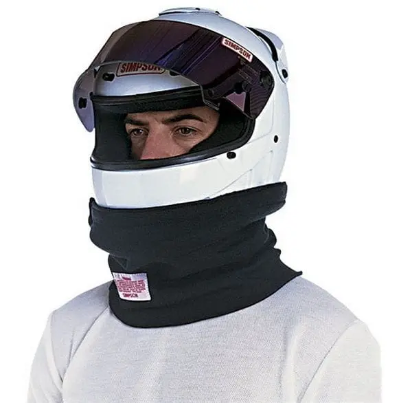 Carbonx Flame-Resistant Helmet Skirt - Thermal & Abrasion Resistant, Universal Fit 1