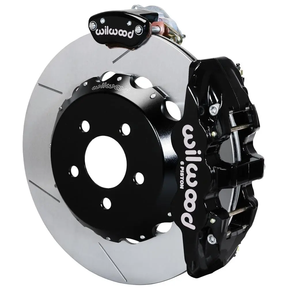 Wilwood Aero4-Mc4 Rear Big Brake Kit With Integrated Parking Brake – 140-17142 1