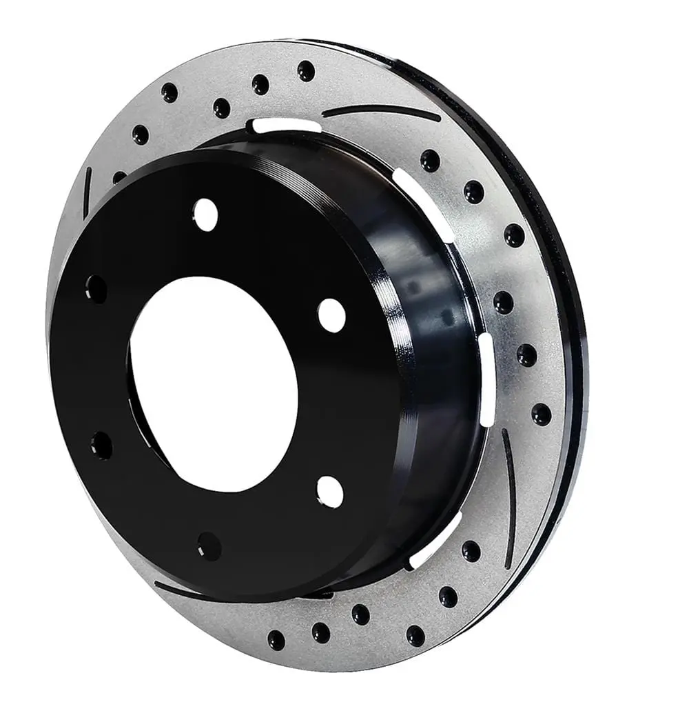 Wilwood 160-16622-Bk Drilled & Slotted Brake Rotor 1